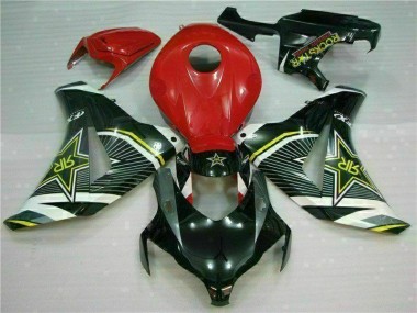 Honda CBR 1000 RR 08-11 Verkleidungen - Rot Schwarz Fabrik