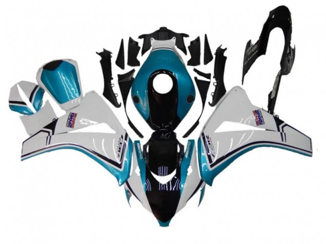 Honda CBR 1000 RR 08-11 Verkleidungen - Blau Weiß Schwarz Fabrik Honda CBR 1000 RR 08-11 Verkleidungen - Blau Weiß Schwarz Fabrik