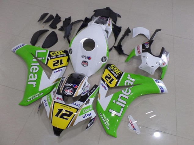 Honda CBR 1000 RR 08-11 Verkleidungen - Grün Linear 12 Fabrik Honda CBR 1000 RR 08-11 Verkleidungen - Grün Linear 12 Fabrik