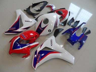 Honda CBR 1000 RR 08-11 Verkleidungen - Rot Weiß Blau HRC Fabrik