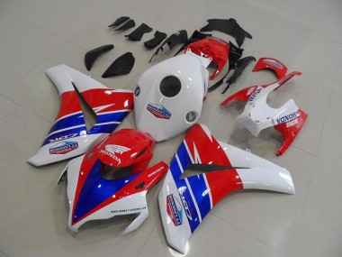 Honda CBR 1000 RR 08-11 Verkleidungen - Rot Weiß TT Legends Fabrik