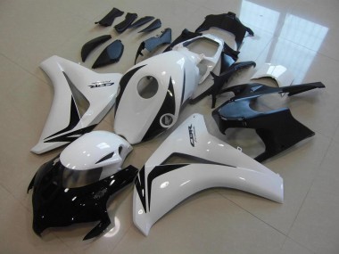 Honda CBR 1000 RR 08-11 Verkleidungen - Weiß Schwarz Fabrik