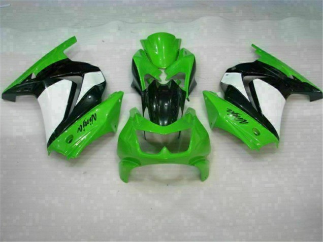Kawasaki EX250 08-12 VollVerkleidungen & Plastik - Grün Schwarzer Ninja Fabrik Kawasaki EX250 08-12 VollVerkleidungen & Plastik - Grün Schwarzer Ninja Fabrik