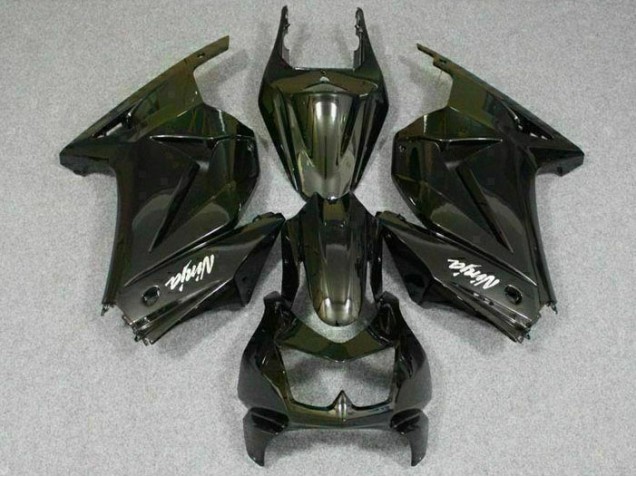 Kawasaki EX250 08-12 Vollverkleidung - Schwarz Fabrik Kawasaki EX250 08-12 Vollverkleidung - Schwarz Fabrik