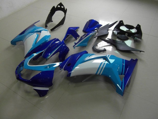 Kawasaki ZX 250R 08-12 Verkleidungen - Hell und Dunkelblau Fabrik Kawasaki ZX 250R 08-12 Verkleidungen - Hell und Dunkelblau Fabrik