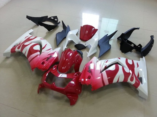 Kawasaki ZX 250R 08-12 Verkleidungen - Rosarote Flamme Fabrik Kawasaki ZX 250R 08-12 Verkleidungen - Rosarote Flamme Fabrik