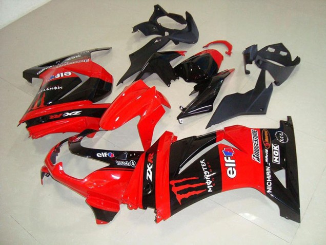 Kawasaki ZX 250R 08-12 Verkleidungen - Rot Monster Fabrik Kawasaki ZX 250R 08-12 Verkleidungen - Rot Monster Fabrik