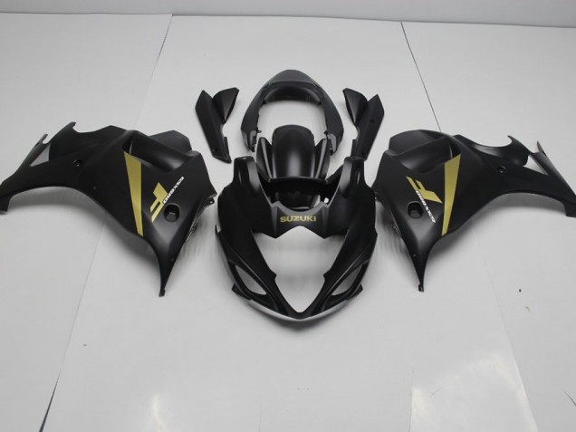 Suzuki GSXF 650 08-13 Verkleidungen - Schwarz Gold Fabrik