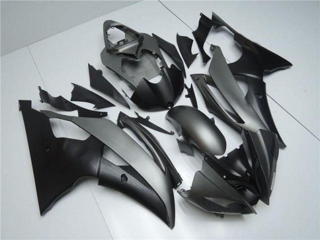 Yamaha R6 08-16 Vollverkleidung - Grau Schwarz Fabrik Yamaha R6 08-16 Vollverkleidung - Grau Schwarz Fabrik