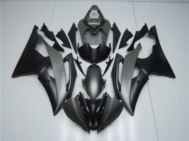 Yamaha R6 08-16 Vollverkleidung - Grau Schwarz Fabrik Yamaha R6 08-16 Vollverkleidung - Grau Schwarz Fabrik