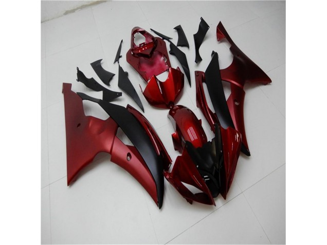 Yamaha R6 08-16 Verkleidungen - Rot Schwarz Fabrik Yamaha R6 08-16 Verkleidungen - Rot Schwarz Fabrik