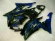 Yamaha R6 08-16 Verkleidungen - Blau Flamme Schwarz Fabrik Yamaha R6 08-16 Verkleidungen - Blau Flamme Schwarz Fabrik
