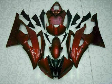 Yamaha R6 08-16 Verkleidung - Rot Fabrik