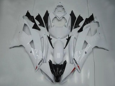 Yamaha R6 08-16 Verkleidungen - Weiß Fabrik
