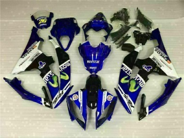 Yamaha R6 08-16 Verkleidung - Weiß Blau Fabrik