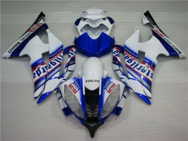 Yamaha R6 08-16 Verkleidungen - Weiß Blau Sterilgarda Volvo Fabrik