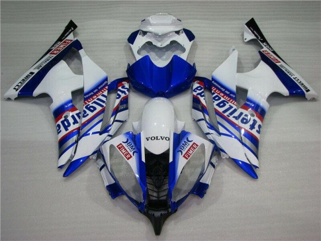 Yamaha R6 08-16 Verkleidungen - Weiß Blau Sterilgarda Volvo Fabrik Yamaha R6 08-16 Verkleidungen - Weiß Blau Sterilgarda Volvo Fabrik
