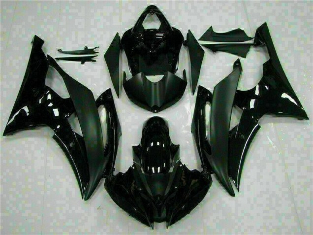 Yamaha R6 08-16 Motorrad Verkleidungen - Schwarz Fabrik