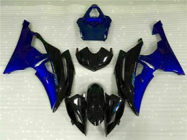 Yamaha R6 08-16 Vollverkleidung - Blau Schwarz Fabrik