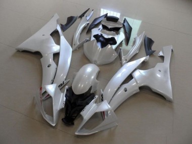 Yamaha R6 08-16 Verkleidung - Perl Weiß Fabrik