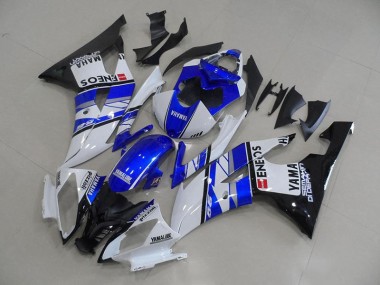 Yamaha R6 08-16 Verkleidungen - Blau Blau Weiß ENEOS Fabrik