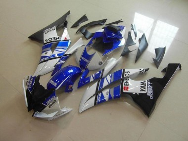 Yamaha R6 08-16 Verkleidungen - Blau Weiß Blau Weiß ENEOS Fabrik