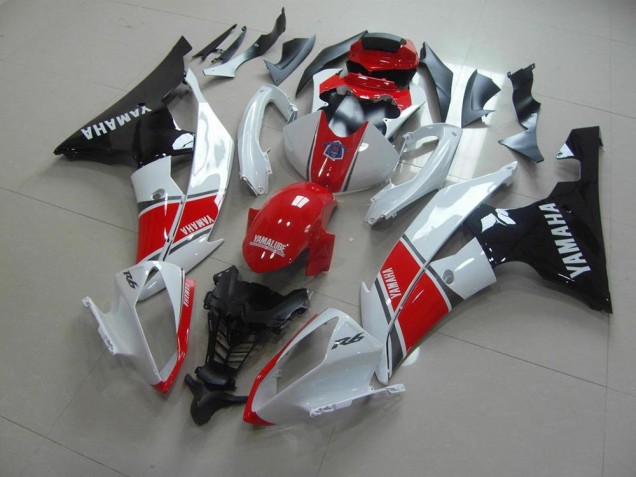 Yamaha R6 08-16 Verkleidungen & Plastik - Rot Weiß Schwarz Fabrik Yamaha R6 08-16 Verkleidungen & Plastik - Rot Weiß Schwarz Fabrik