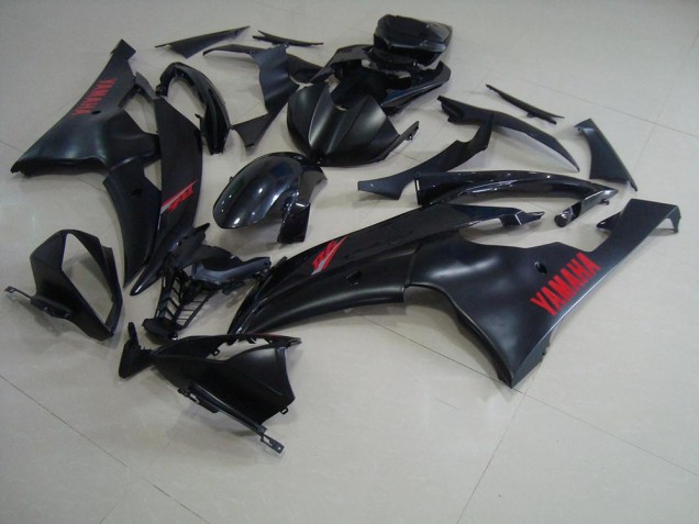Yamaha R6 08-16 Verkleidung - Matt Schwarz Fabrik