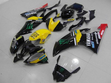 Yamaha R6 08-16 Vollverkleidung - Gelb Monster Fabrik