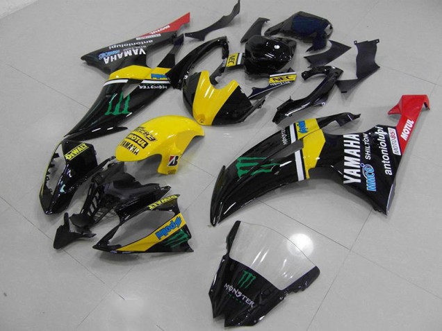 Yamaha R6 08-16 Vollverkleidung - Gelb Monster Fabrik Yamaha R6 08-16 Vollverkleidung - Gelb Monster Fabrik