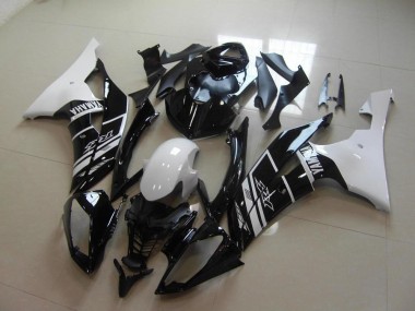 Yamaha R6 08-16 Verkleidungen Komplett Sets - Weiß Schwarz Fabrik