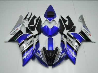 Yamaha R6 08-16 Verkleidungen - Blau Weiß ENEOS Monster Fabrik