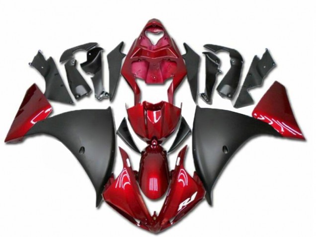 Yamaha R1 09-11 Verkleidungen - Rot Schwarz Fabrik Yamaha R1 09-11 Verkleidungen - Rot Schwarz Fabrik