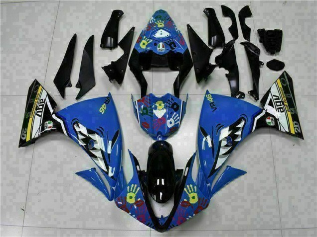 Yamaha R1 09-11 Verkleidung - Blau Fabrik Yamaha R1 09-11 Verkleidung - Blau Fabrik