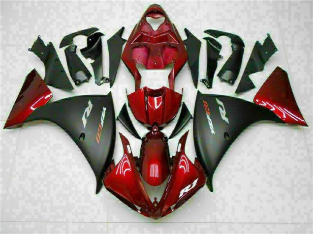 Yamaha R1 09-11 Verkleidung - Rot Schwarz Fabrik Yamaha R1 09-11 Verkleidung - Rot Schwarz Fabrik