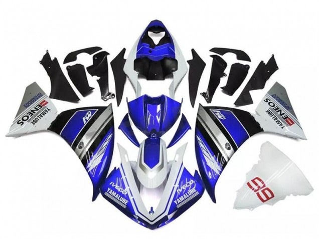 Yamaha R1 09-11 Verkleidungen - Weiß Blau Silber Fabrik Yamaha R1 09-11 Verkleidungen - Weiß Blau Silber Fabrik