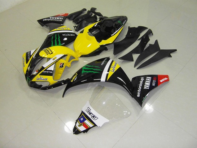 Yamaha R1 09-11 Verkleidung - Gelb Monster Fabrik Yamaha R1 09-11 Verkleidung - Gelb Monster Fabrik