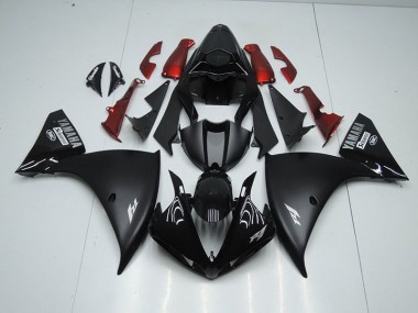 Yamaha R1 09-11 Verkleidungen - Matt Schwarz Fabrik