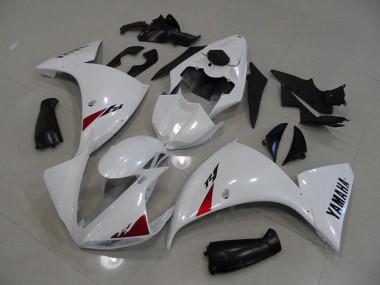 Yamaha R1 09-11 Verkleidungen - Weiß Schwarz Fabrik