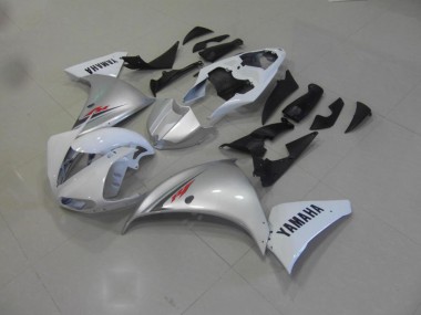 Yamaha R1 09-11 Verkleidungen - Weiß Silber Fabrik
