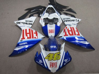 Yamaha R1 09-11 Verkleidungen - Blau Weiß Fiat 46 Fabrik