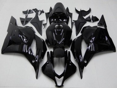 Honda CBR 600 RR 09-12 Verkleidungen - Glänzend Schwarz Fabrik