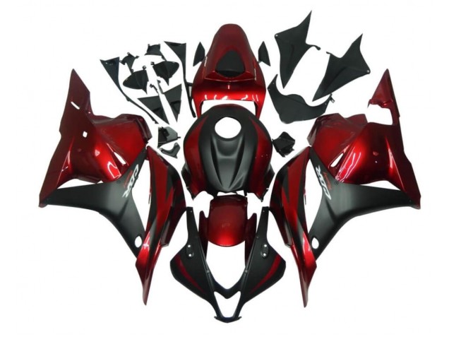Honda CBR 600 RR 09-12 Verkleidung - Rot Schwarz Fabrik Honda CBR 600 RR 09-12 Verkleidung - Rot Schwarz Fabrik