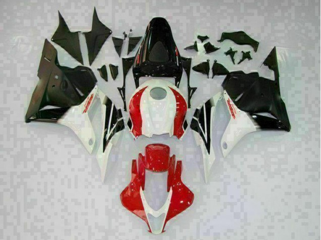 Honda CBR 600 RR 09-12 Verkleidungen - Weiß Schwarz Rot Fabrik Honda CBR 600 RR 09-12 Verkleidungen - Weiß Schwarz Rot Fabrik