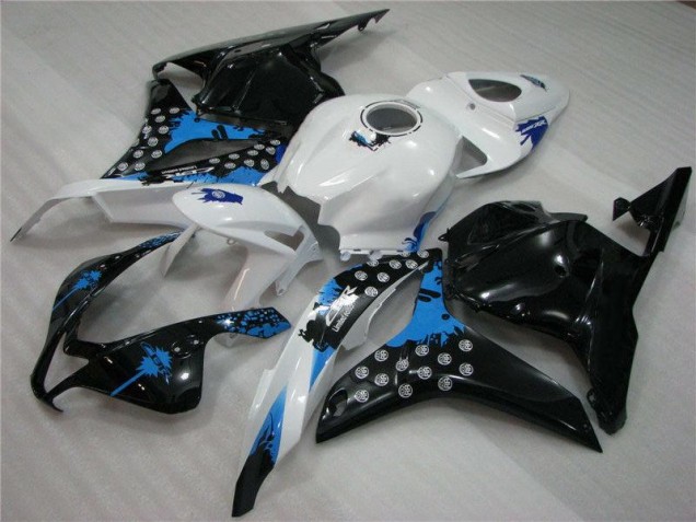 Honda CBR 600 RR 09-12 Verkleidungen - Schwarz Weiß Blau Fabrik Honda CBR 600 RR 09-12 Verkleidungen - Schwarz Weiß Blau Fabrik