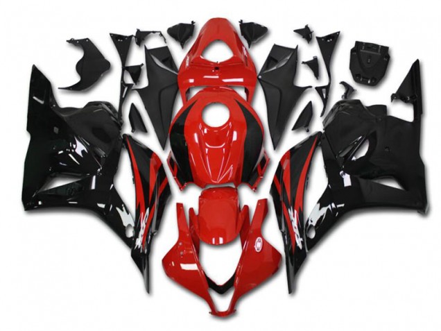 Honda CBR 600 RR 09-12 Verkleidungen Komplett Sets - Rot Schwarz Fabrik Honda CBR 600 RR 09-12 Verkleidungen Komplett Sets - Rot Schwarz Fabrik