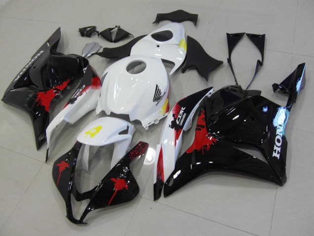 Honda CBR 600 RR 09-12 Verkleidungen - Schwarz Rote Weiß Fabrik Honda CBR 600 RR 09-12 Verkleidungen - Schwarz Rote Weiß Fabrik