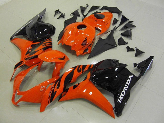 Honda CBR 600 RR 09-12 Verkleidungen - Orange Schwarz Fabrik Honda CBR 600 RR 09-12 Verkleidungen - Orange Schwarz Fabrik