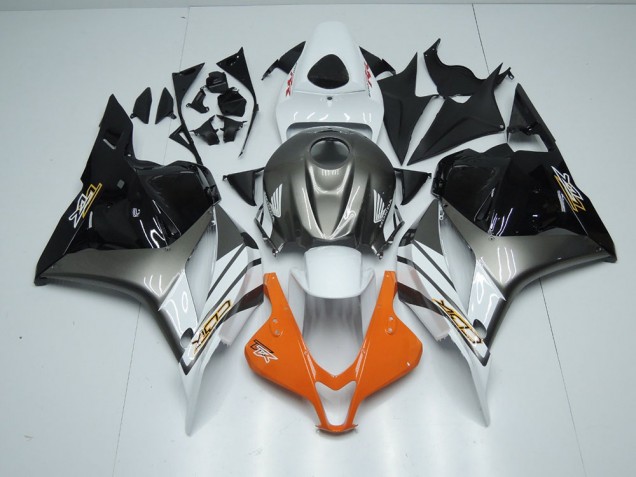 Honda CBR 600 RR 09-12 Verkleidungen - Orange Grau Schwarz Fabrik Honda CBR 600 RR 09-12 Verkleidungen - Orange Grau Schwarz Fabrik
