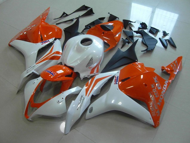 Honda CBR 600 RR 09-12 Verkleidungen - Orange Perl Weiß Fabrik Honda CBR 600 RR 09-12 Verkleidungen - Orange Perl Weiß Fabrik